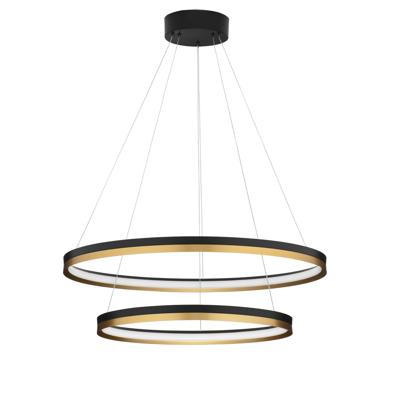 Lyora HanglampCantria zwart met goud Ø 80cm - 9695239