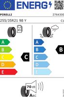 Pirelli P-zero ao ncs xl 255/35 R21 98Y PI2553521YZEAONCSXL
