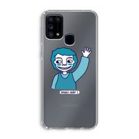 Zwaai: Samsung Galaxy M31 Transparant Hoesje Zwaai: Samsung Galaxy M31 Transparant Hoesje