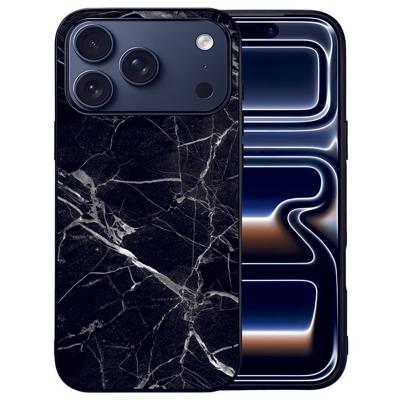 Back Cover Apple iPhone 17 Pro Marmer Zwart