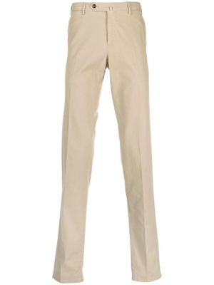 PT Torino pantalon chino à taille mi-haute - Tons neutres