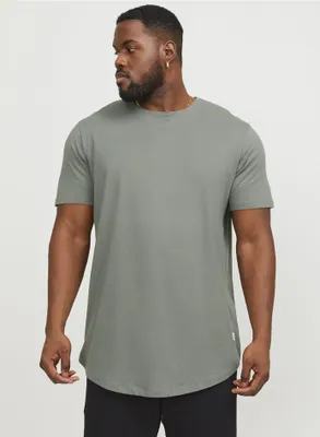 Grote maat heren T-shirt - ronde hals - Big sizes heren ondershirt korte mouwen