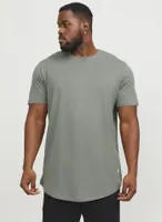 Grote maat heren T-shirt - ronde hals - Big sizes heren ondershirt korte mouwen