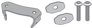 GIVI Extra aanbouwkit, Motorspecifieke bagage, 5145KIT