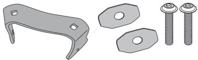 GIVI Extra aanbouwkit, Motorspecifieke bagage, 5145KIT