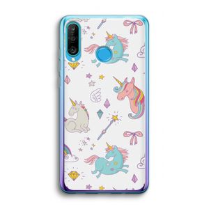 Fantasiewereld: Huawei P30 Lite Transparant Hoesje