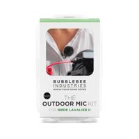 Bubblebee The Outdoor Mic Kit For Røde Lavalier II, Black