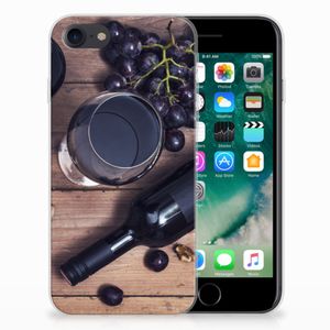 iPhone SE 2022 | SE 2020 | 8 | 7 Siliconen Case Wijn