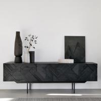 Ethnicraft TV-meubel 'Graphic' Gevernist Teakhout, 160cm