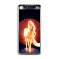 Last Unicorn: Samsung Galaxy A80 Transparant Hoesje
