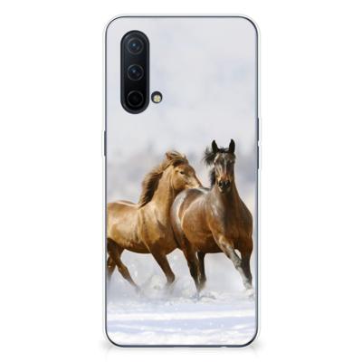 OnePlus Nord CE 5G | TPU Hoesje | Paarden