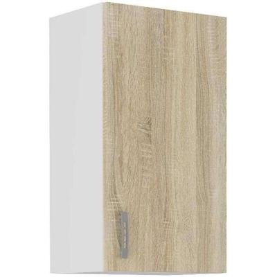 SARA hoge kast - 1 deur - Sonoma eiken decor - L40xD31xH71,5 cm - Made in Poland