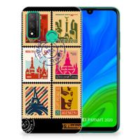 Huawei P Smart 2020 | Silliconen Back Cover | Postzegels