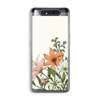 Floral bouquet: Samsung Galaxy A80 Transparant Hoesje