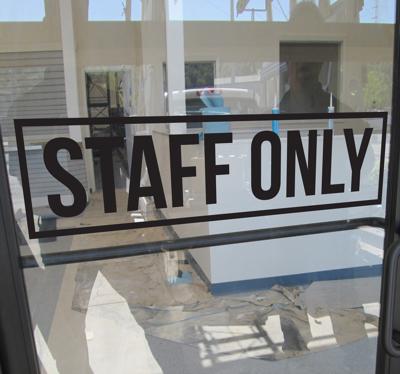 Sticker staff only