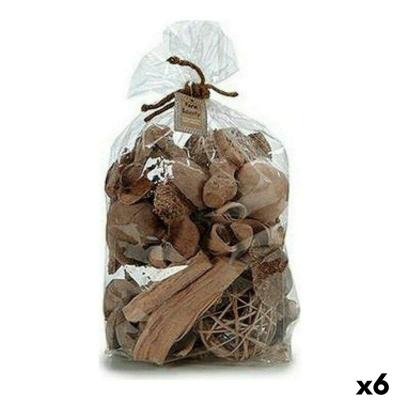 Decoratieve Bloemen Bruin 17 x 32 x 23 cm (6 Stuks)