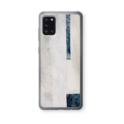 Meet you there: Samsung Galaxy A31 Transparant Hoesje