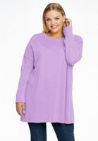 Yoek Trui vierkant cashmere | Licht Paars | Maat 42/44