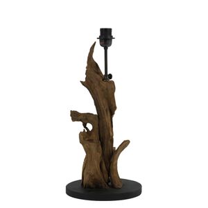 Lampvoet Ikal hout Naturel bruin