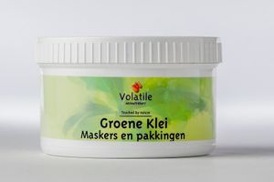 Groene klei poeder