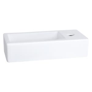 Differnz Ravo fontein keramiek - 38.5 x 18.5 x 9.5 cm - wit