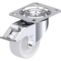 Blickle LE-PPN 80R-FI Zwenkwiel met rem Wieldiameter: 80 mm Draagvermogen (max.): 120 kg 1 stuk(s)