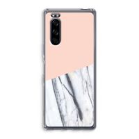 A touch of peach: Sony Xperia 5 Transparant Hoesje A touch of peach: Sony Xperia 5 Transparant Hoesje