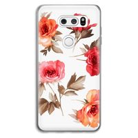 Roosjes: LG V30 Transparant Hoesje