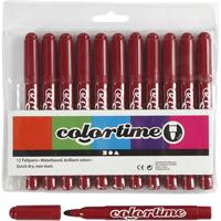 Creativ Company Wijnrode jumbo stiften, 12st.