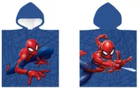 Spiderman poncho web 50 x 100 cm - thumbnail