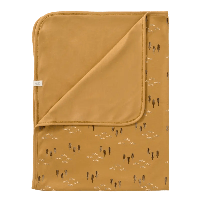 Fresk babydeken Woods spruce yellow