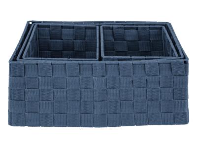 W5 Hangende opberger of opbergmanden (Mand/blauw)