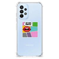 Samsung Galaxy A23 Anti Shock Bumper Case Popart Princess
