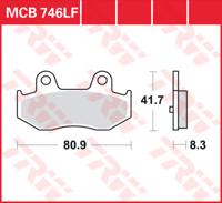 TRW Remblokken, en remschoenen voor de moto, MCB746 Allround organisch