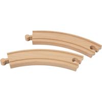 VIGA spoorweg, lange bocht, l: 15,8 cm, 4 stuk/ 1 doos