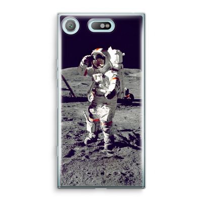 Spaceman: Sony Xperia XZ1 Compact Transparant Hoesje
