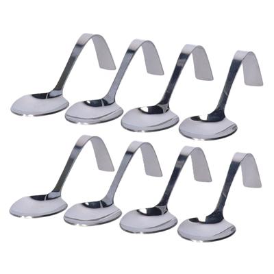 Cosy & Trendy Amuselepels - 8x stuks - 13 cm - RVS