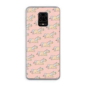 Ponys: Xiaomi Redmi Note 9 Pro Transparant Hoesje