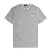 Fred Perry - Twin Tipped T-Shirt - Grijs Fred Perry - Twin Tipped T-Shirt - Grijs