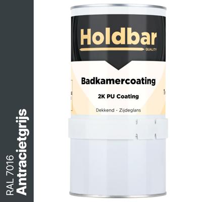 Holdbar Badkamercoating Antracietgrijs (RAL 7016) 1 kg Holdbar Badkamercoating Antracietgrijs (RAL 7016) 1 kg