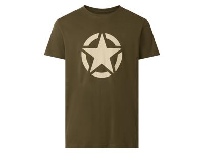 Heren T-shirt (Kaki, M)