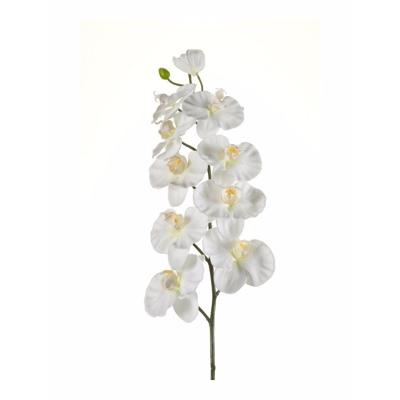 Kunstbloem - Orchidee - op tak - 100 cm - wit - sier - decoratie bloemen