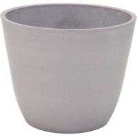 Vaso - MEGA COLLEZIONI - Ecostone Egg - Ø 41 cm - H 33 cm - Tortora