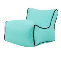 Waterdichte mini opblaasbare baby zetels SofaChair meubilair Bean Bag Seat kussen (Lake Green seat)