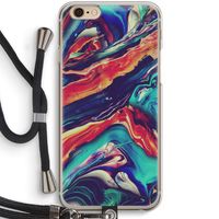 Chameleon Sun: iPhone 6 / 6S Transparant Hoesje met koord
