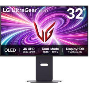 LG 32GX870A-B computer monitor 81,3 cm (32 ) 3840 x 2160 Pixels 4K Ultra HD OLED Zwart