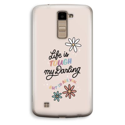 Tough Life: LG K10 (2016) Transparant Hoesje