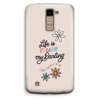 Tough Life: LG K10 (2016) Transparant Hoesje