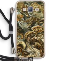 Haeckel Lacertilia: Samsung Galaxy J3 (2016) Transparant Hoesje met koord