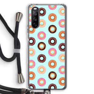Donuts: Sony Sony Xperia 10 III Transparant Hoesje met koord